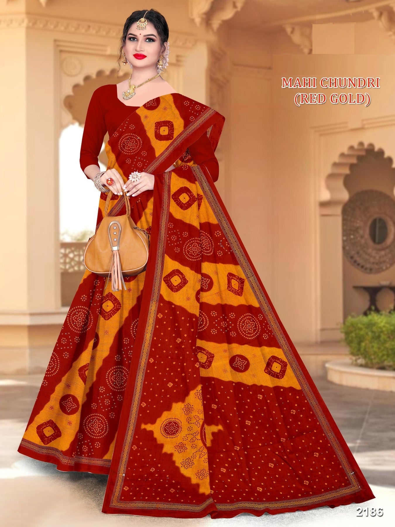 Mahi Chundri PURE COTTON (M.R.SAREE EMPORIUM)