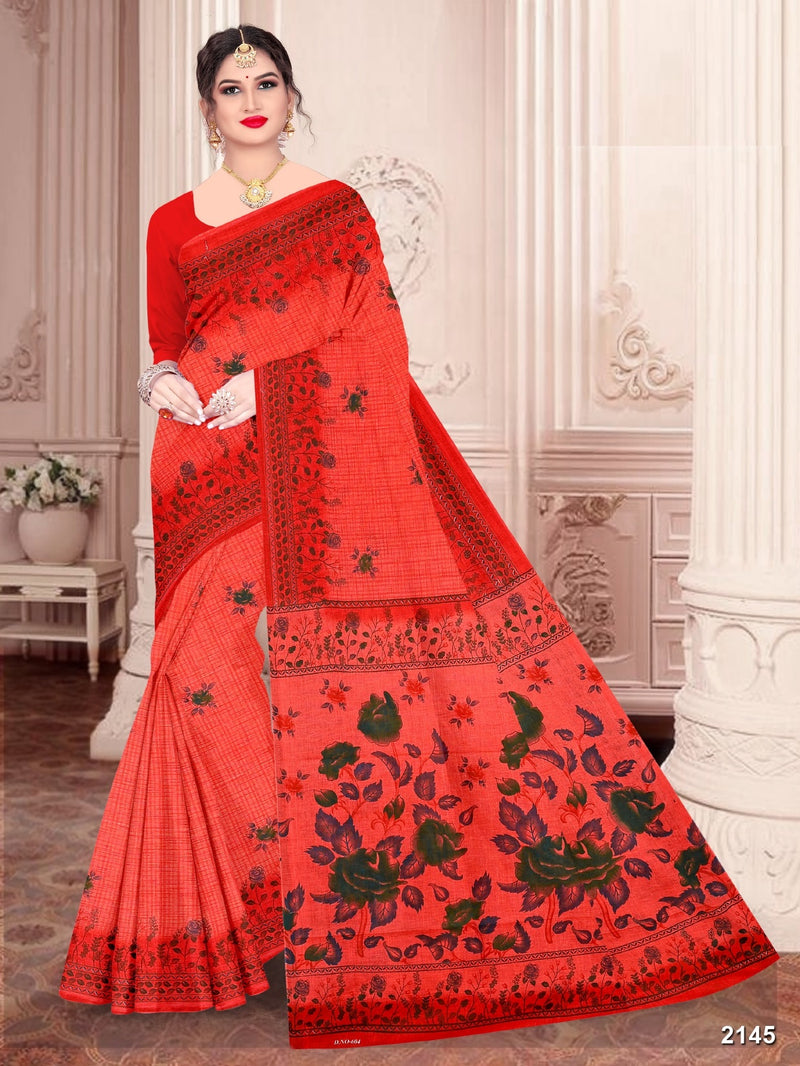 SWIGGY PURE COTTON SAREE (M.R.SAREE EMPORIUM)