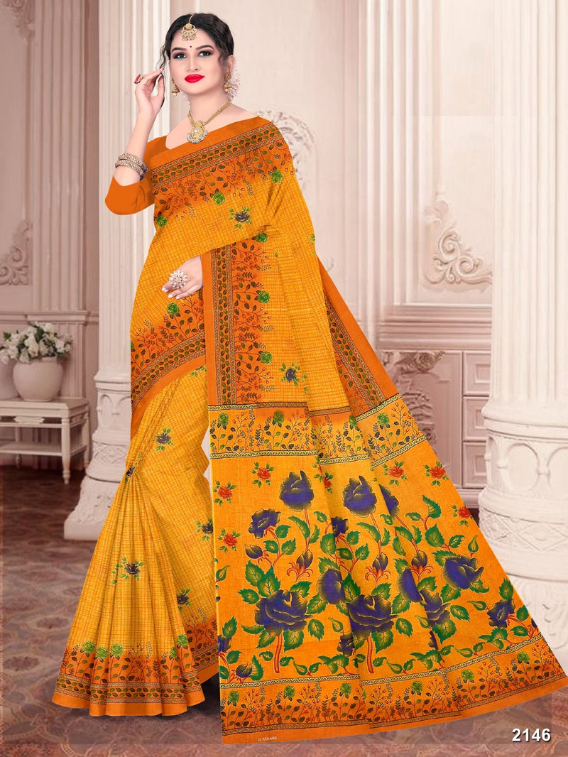 SWIGGY PURE COTTON SAREE (M.R.SAREE EMPORIUM)
