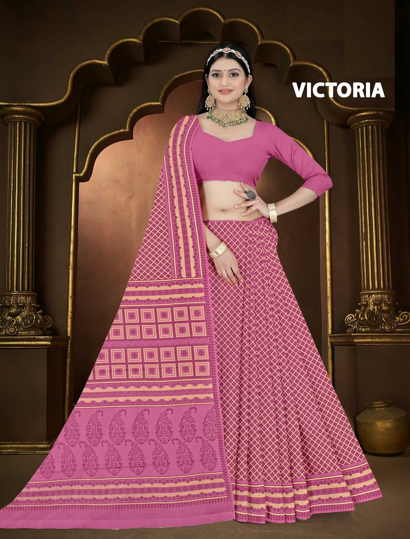 VICTORIA PURE COTTON (M.R.SAREE EMPORIUM)