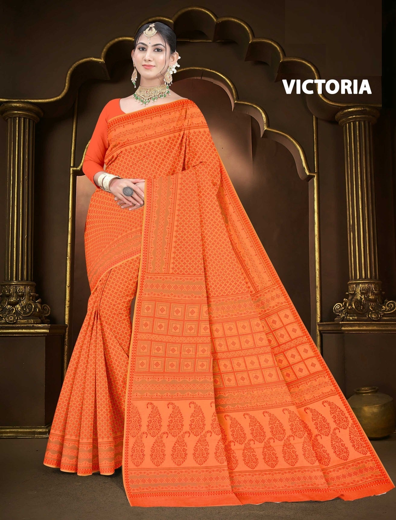 VICTORIA PURE COTTON (M.R.SAREE EMPORIUM)