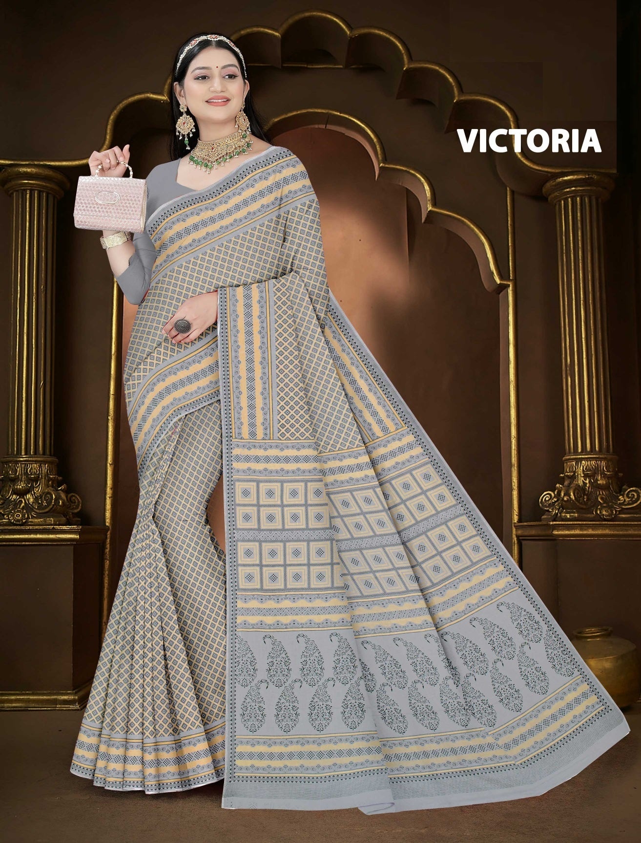 VICTORIA PURE COTTON (M.R.SAREE EMPORIUM)