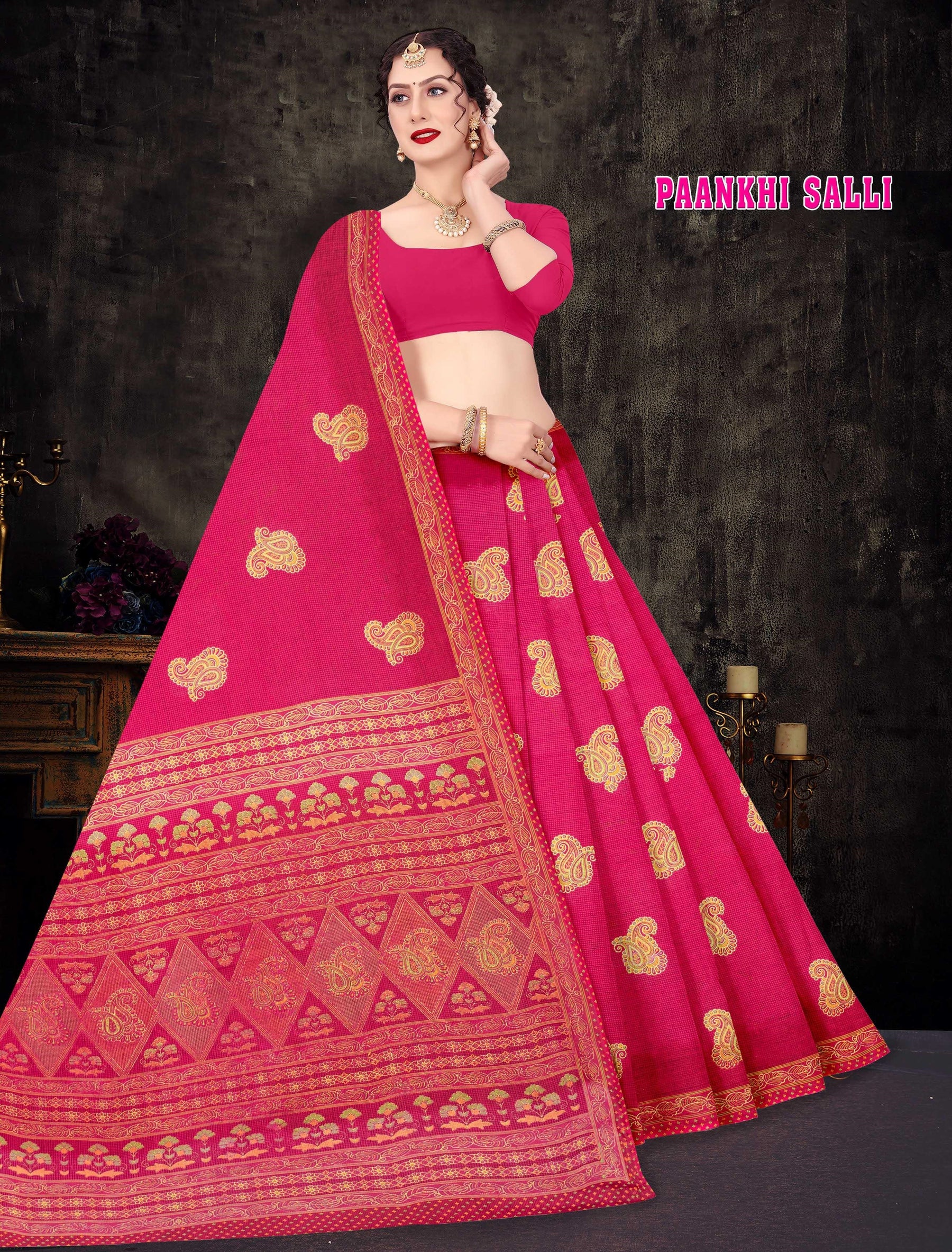 Paankhi Salli Pure Cotton (M.R.SAREE EMPORIUM)