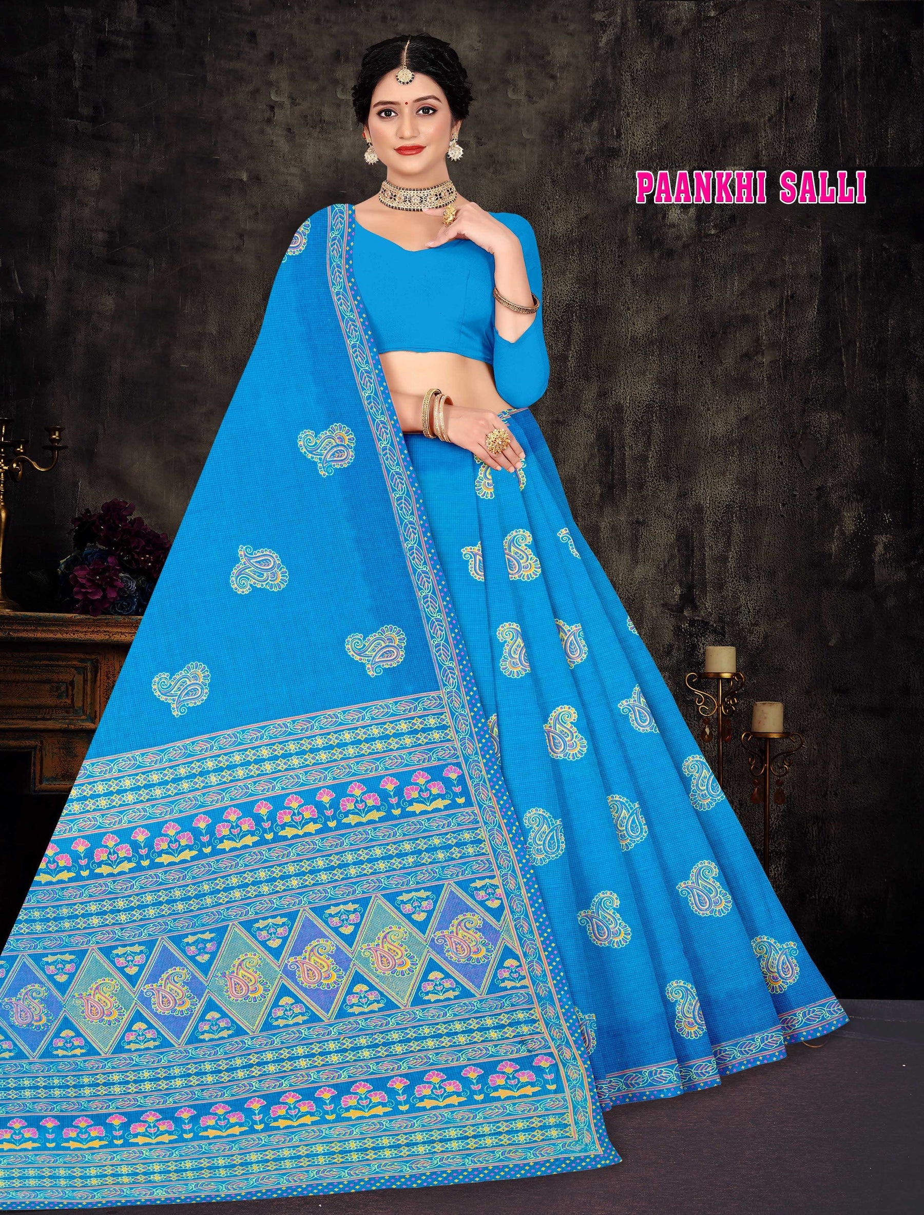 Paankhi Salli Pure Cotton (M.R.SAREE EMPORIUM)