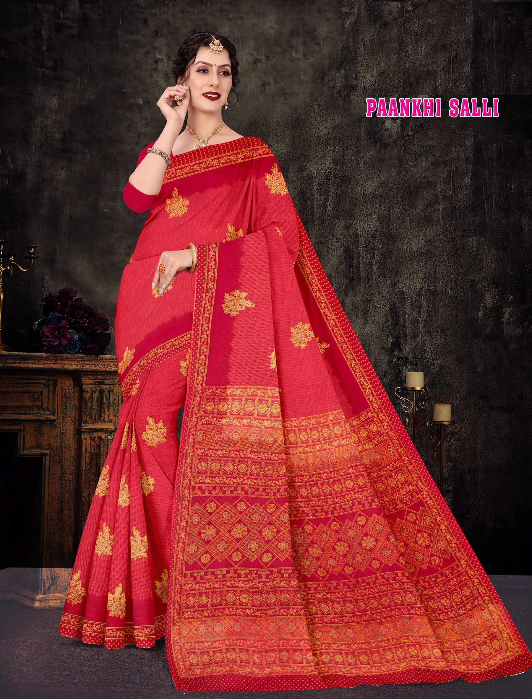 Paankhi Salli Pure Cotton (M.R.SAREE EMPORIUM)