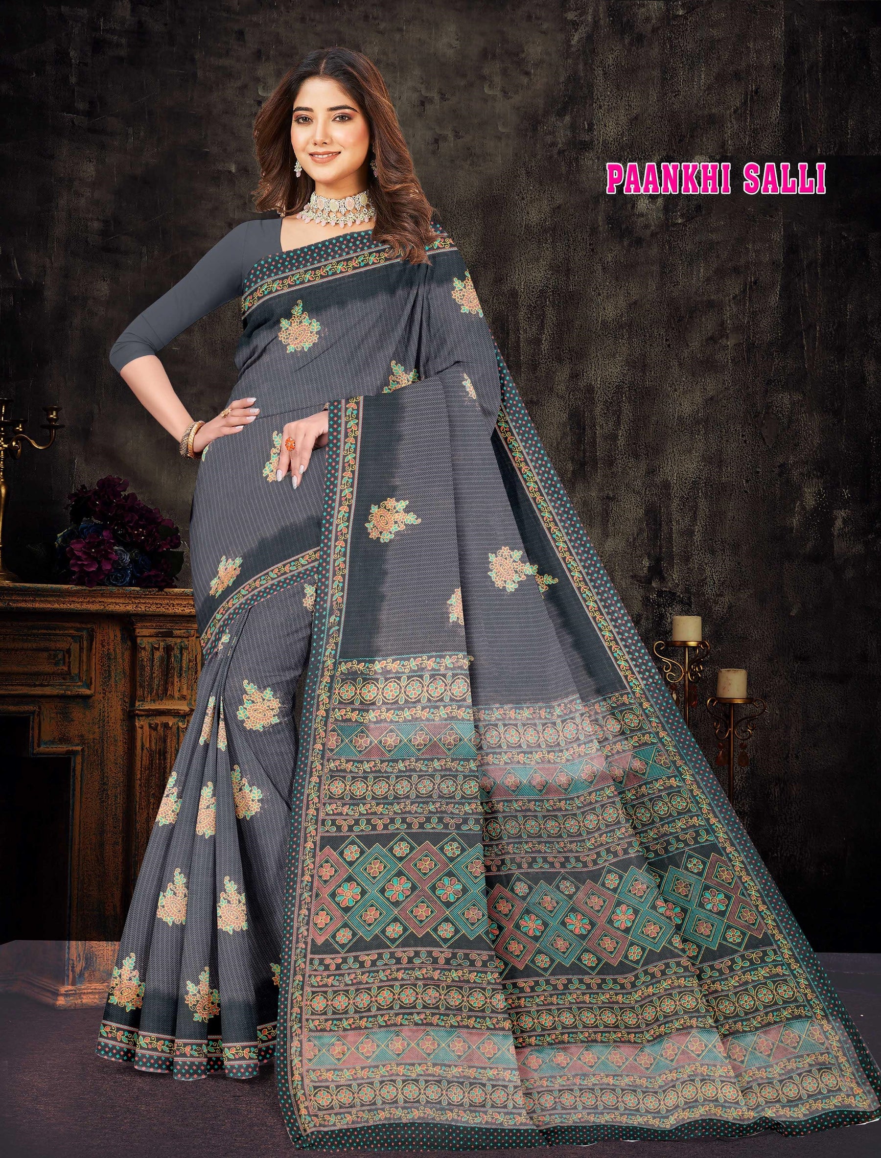 Paankhi Salli Pure Cotton (M.R.SAREE EMPORIUM)