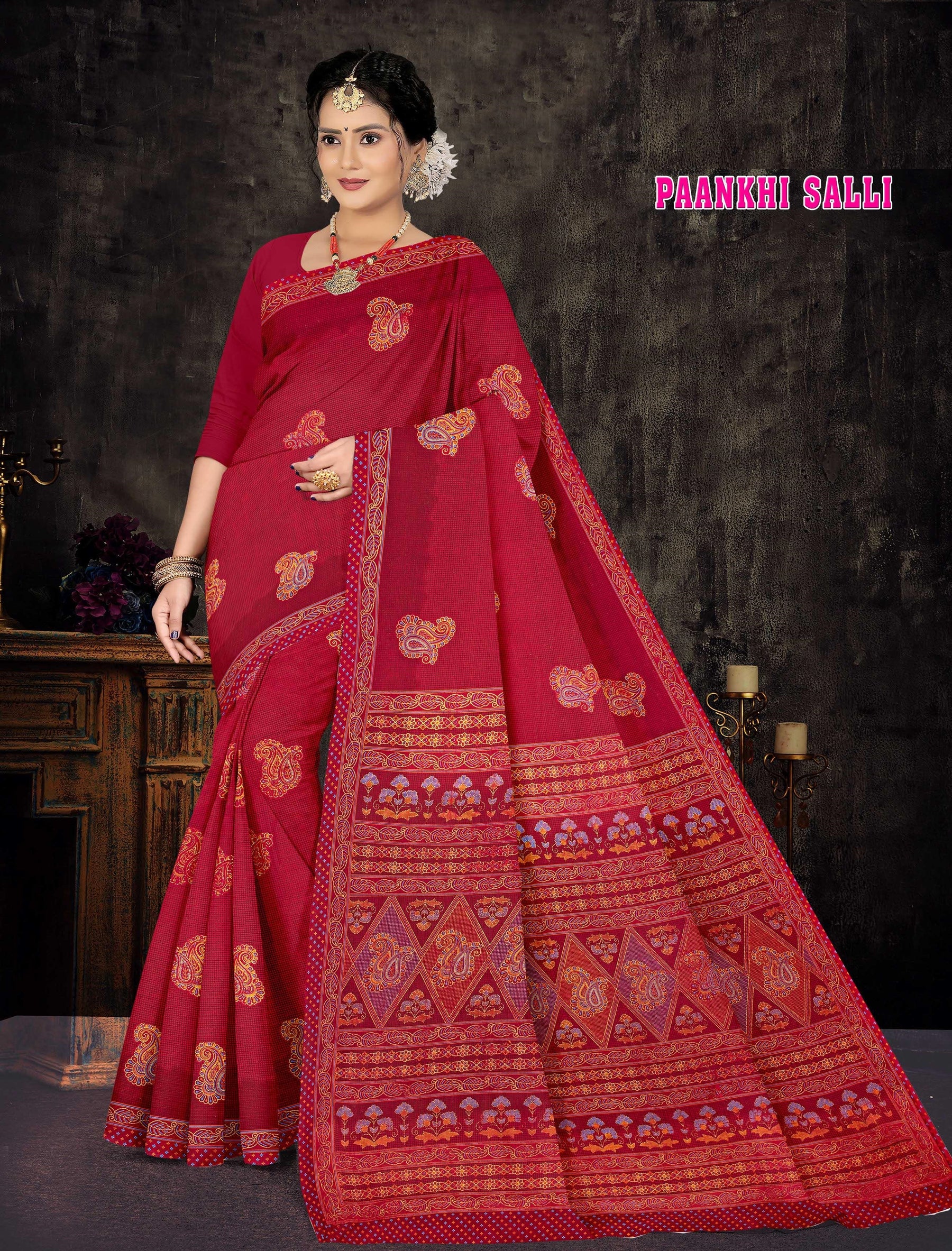 Paankhi Salli Pure Cotton (M.R.SAREE EMPORIUM)