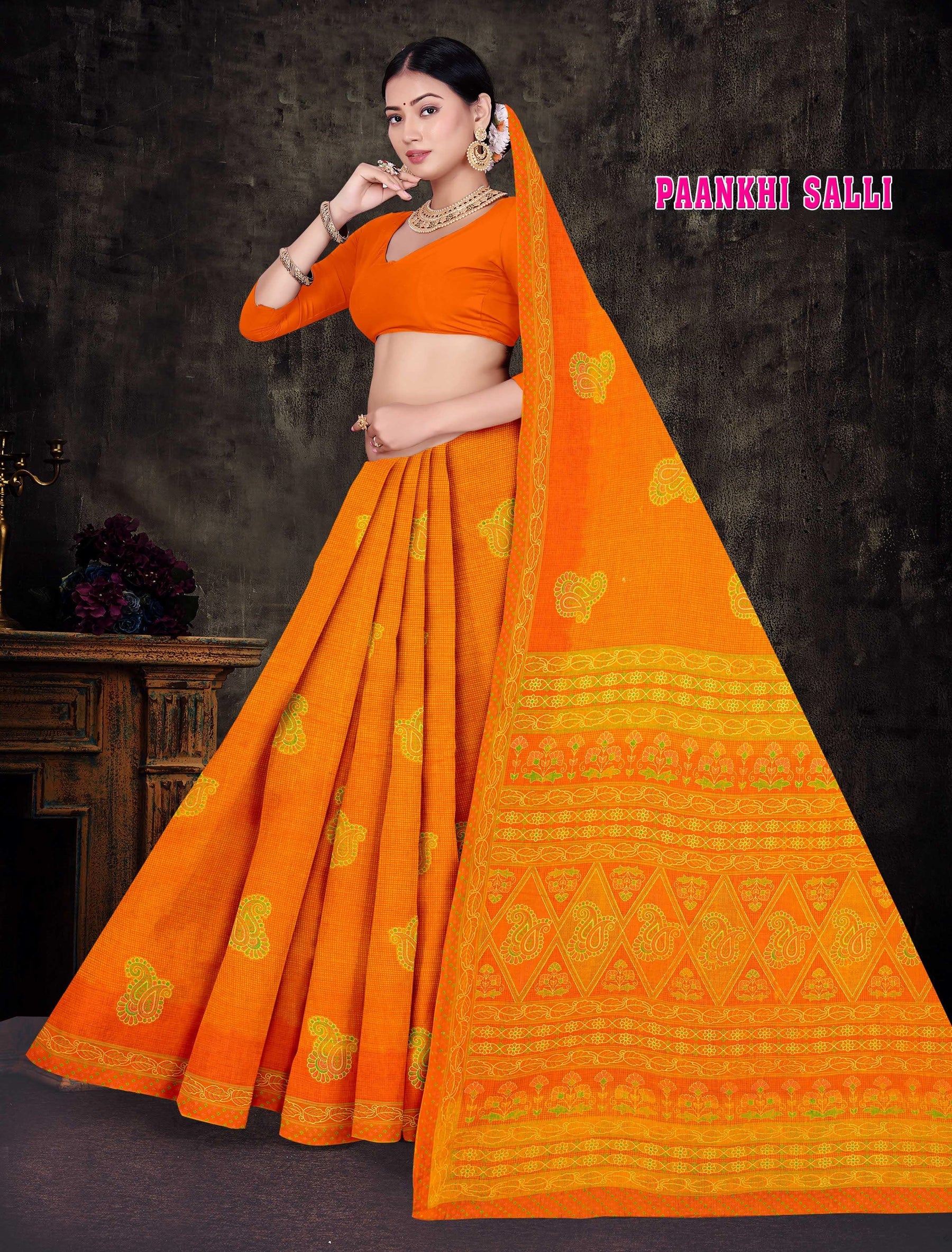 Paankhi Salli Pure Cotton (M.R.SAREE EMPORIUM)