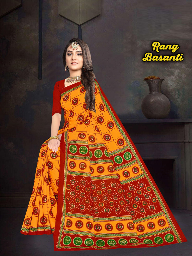 Rang Basanti (M.R.SAREE EMPORIUM)