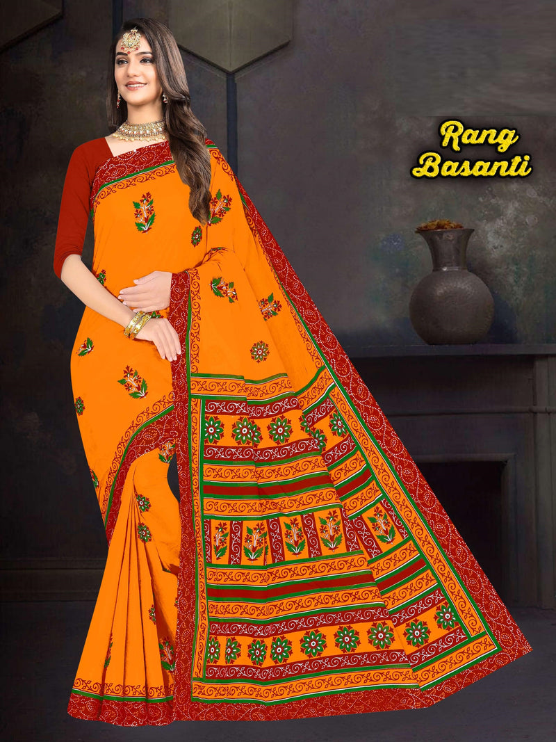 Rang Basanti (M.R.SAREE EMPORIUM)