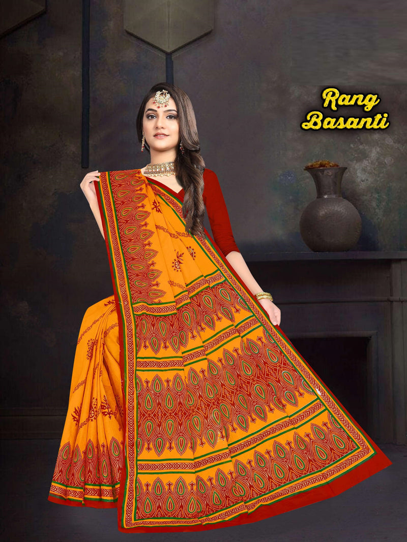 Rang Basanti (M.R.SAREE EMPORIUM)