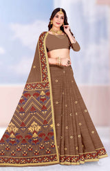 Shagun Payal Pure Cotton Printed Saree – 8 Pcs Set-M.R. Saree Emporium