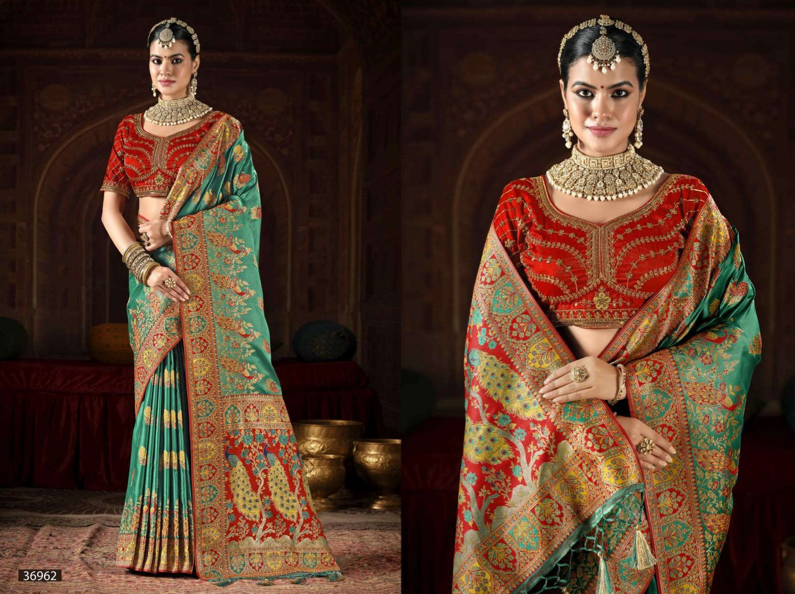 Munmun Embroidery Fancy Blouse for Saree-Wedding & Party Wear-Shakunt Weaves-M.R. Saree Emporium