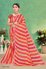 Sheetal Printed Saree Collection – 8 Pcs Set-Women Daily & Office Wear Sarees – M.R. Saree Emporium