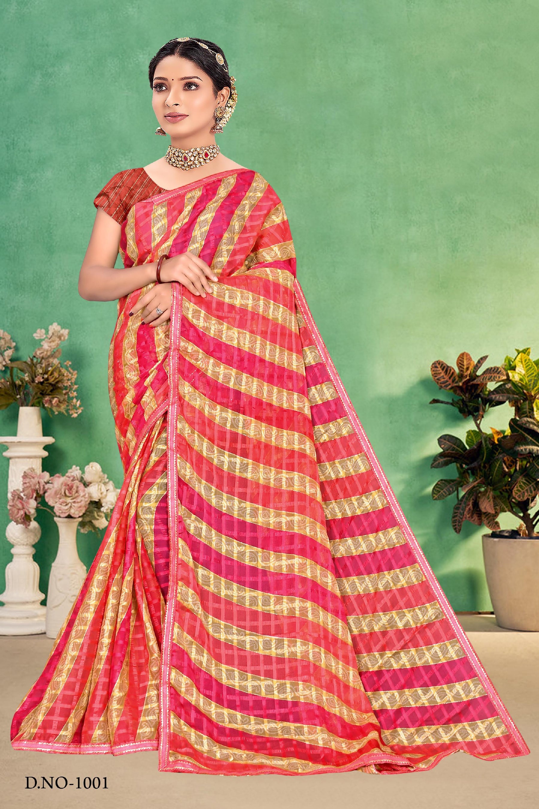 Sheetal Printed Saree Collection – 8 Pcs Set-Women Daily & Office Wear Sarees – M.R. Saree Emporium