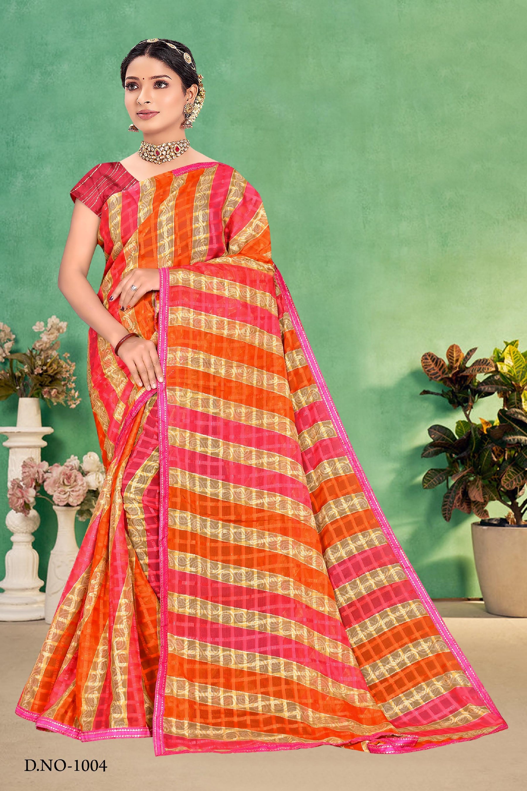 Sheetal Printed Saree Collection – 8 Pcs Set-Women Daily & Office Wear Sarees – M.R. Saree Emporium