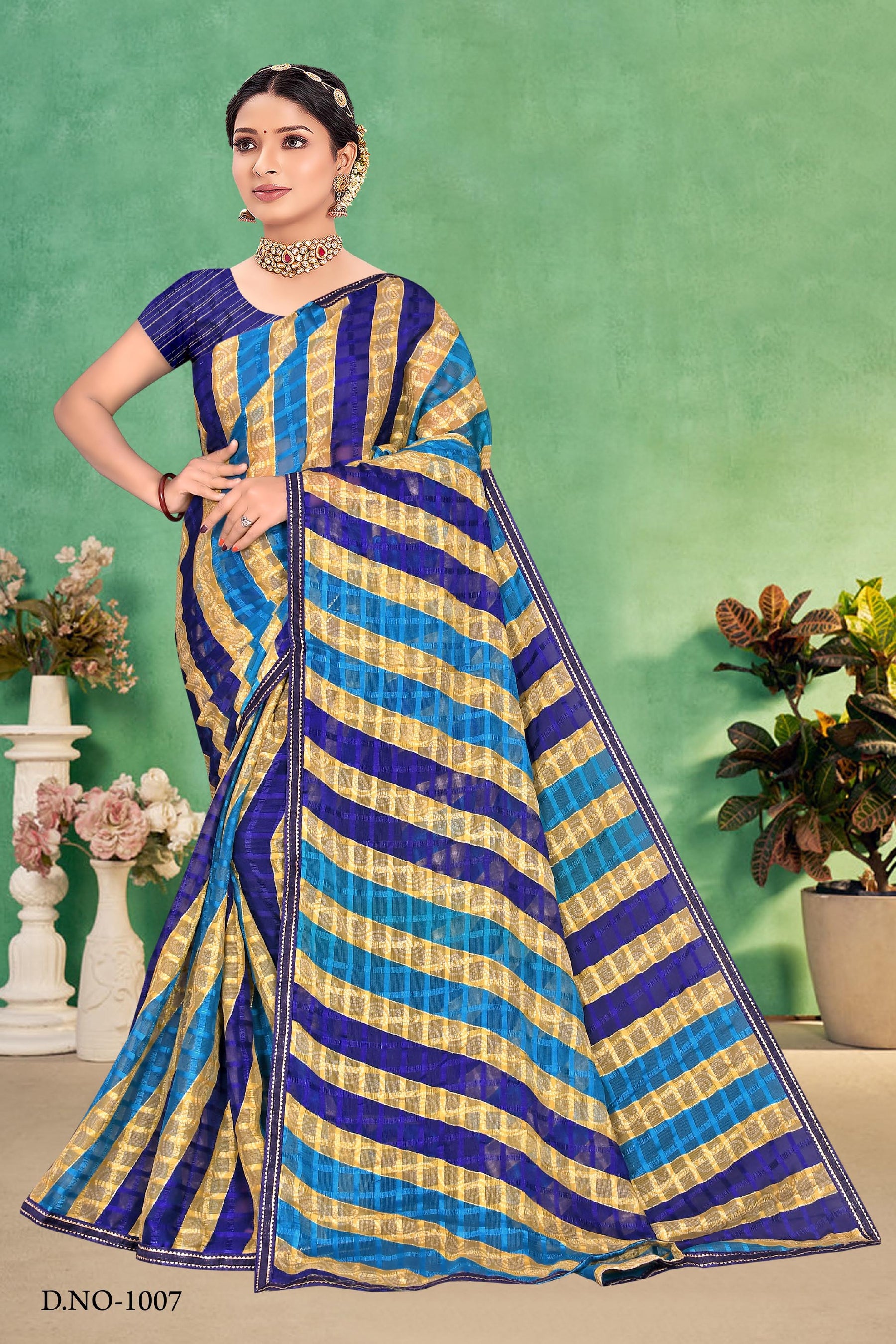 Sheetal Printed Saree Collection – 8 Pcs Set-Women Daily & Office Wear Sarees – M.R. Saree Emporium