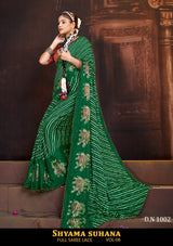 Kayaan Shyama Sunder Vol-6 Moss Chiffon Saree – 8 PCS Set – M.R. Saree Emporium