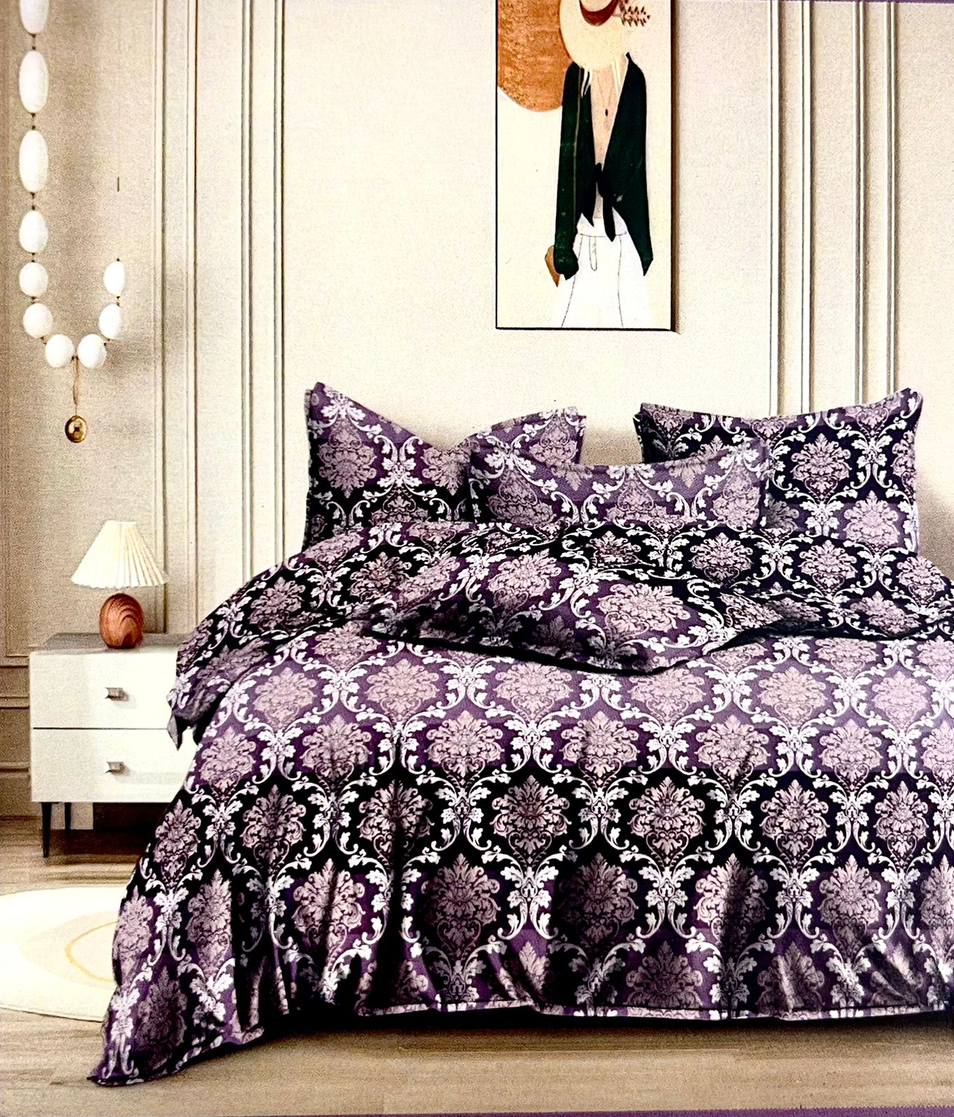 Smart Fit Blended Cotton Single Bed Bedsheet (60x90 inch) with 1 Pillow Cover (41x63 cm) – M.R. Saree Emporium