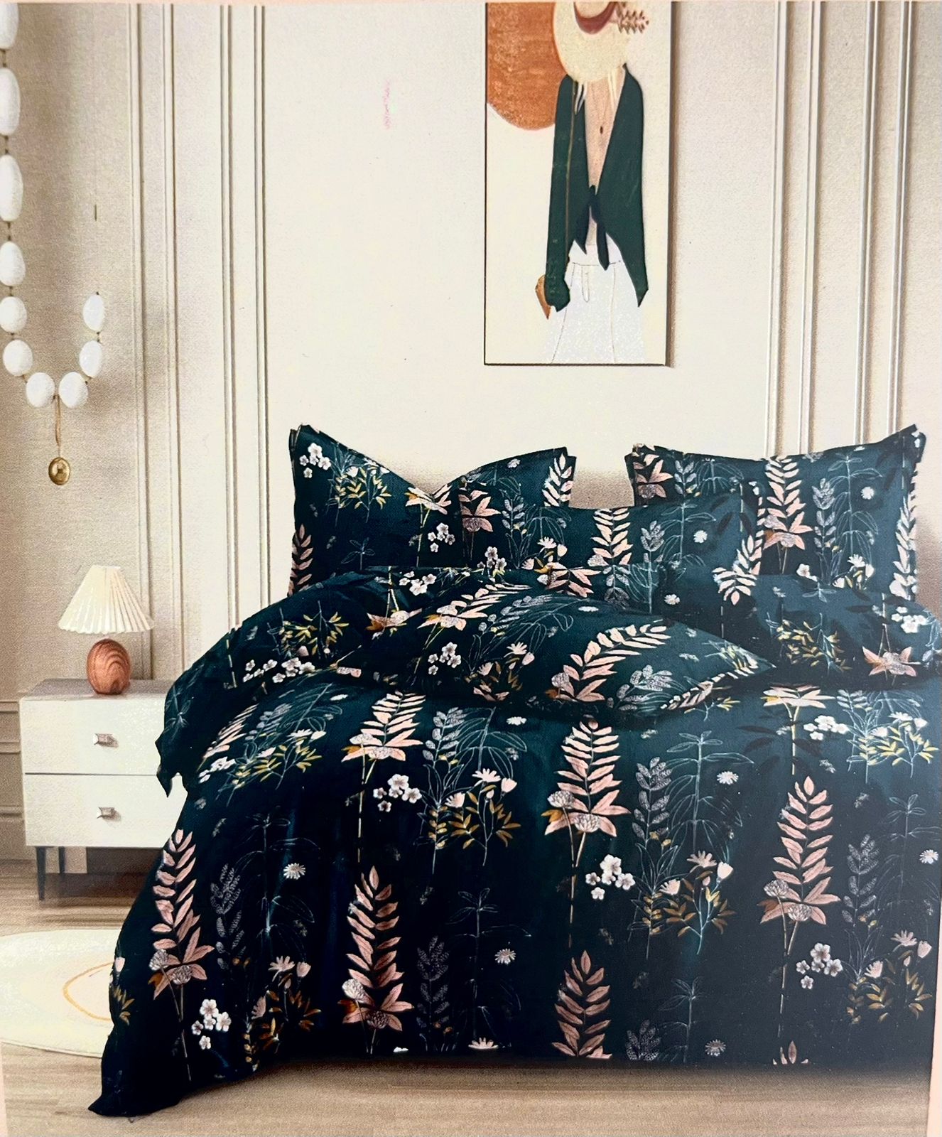 Smart Fit Blended Cotton Single Bed Bedsheet (60x90 inch) with 1 Pillow Cover (41x63 cm) – M.R. Saree Emporium