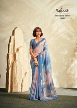 RajPath Fabrics ASOPALAVA Soft Handloom Silk Saree