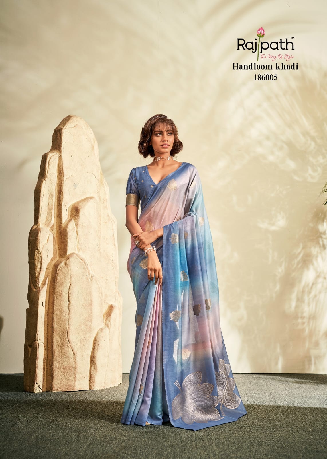 RajPath Fabrics ASOPALAVA Soft Handloom Silk Saree