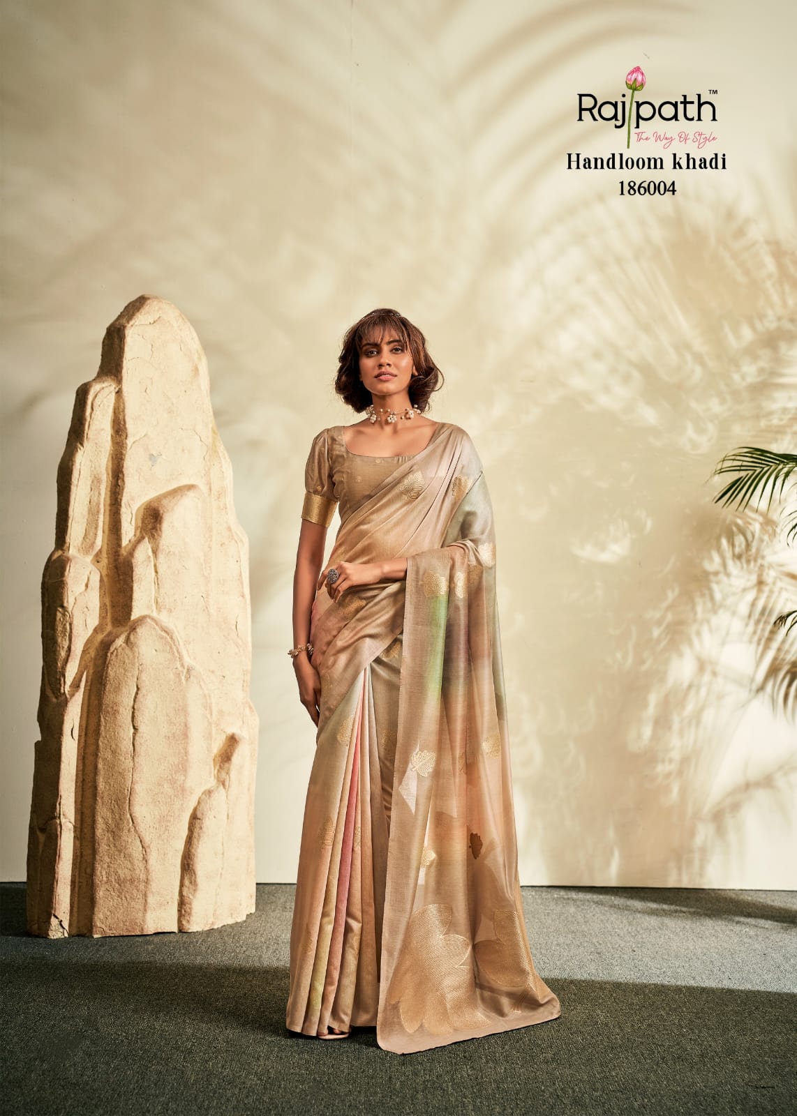 RajPath Fabrics ASOPALAVA Soft Handloom Silk Saree