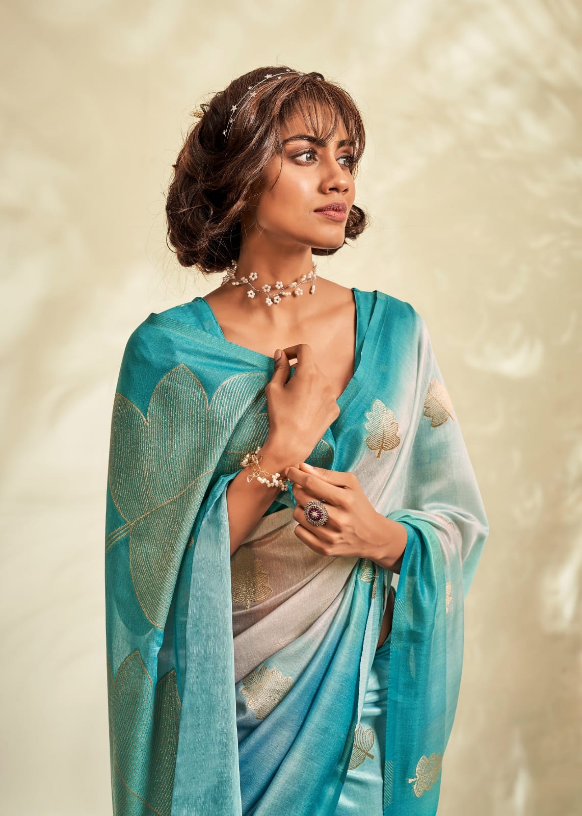 Women's Soft Handloom Khadi Silk Designer Saree