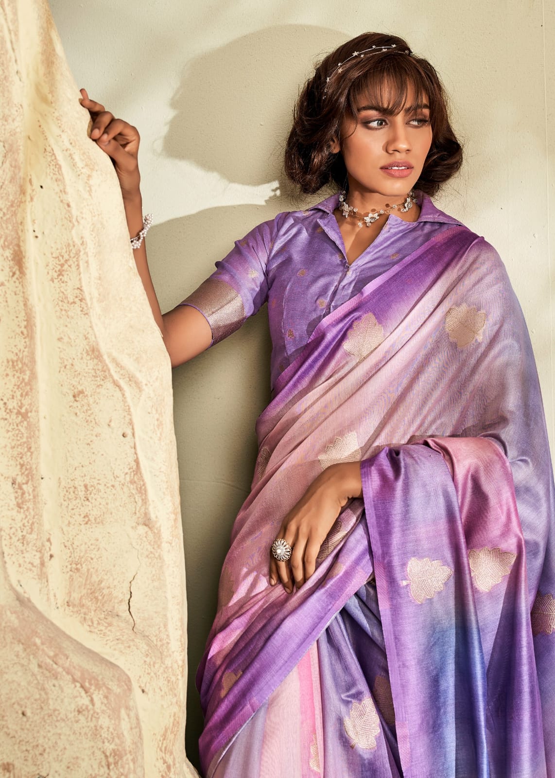 RajPath Fabrics ASOPALAVA Soft Handloom Silk Saree