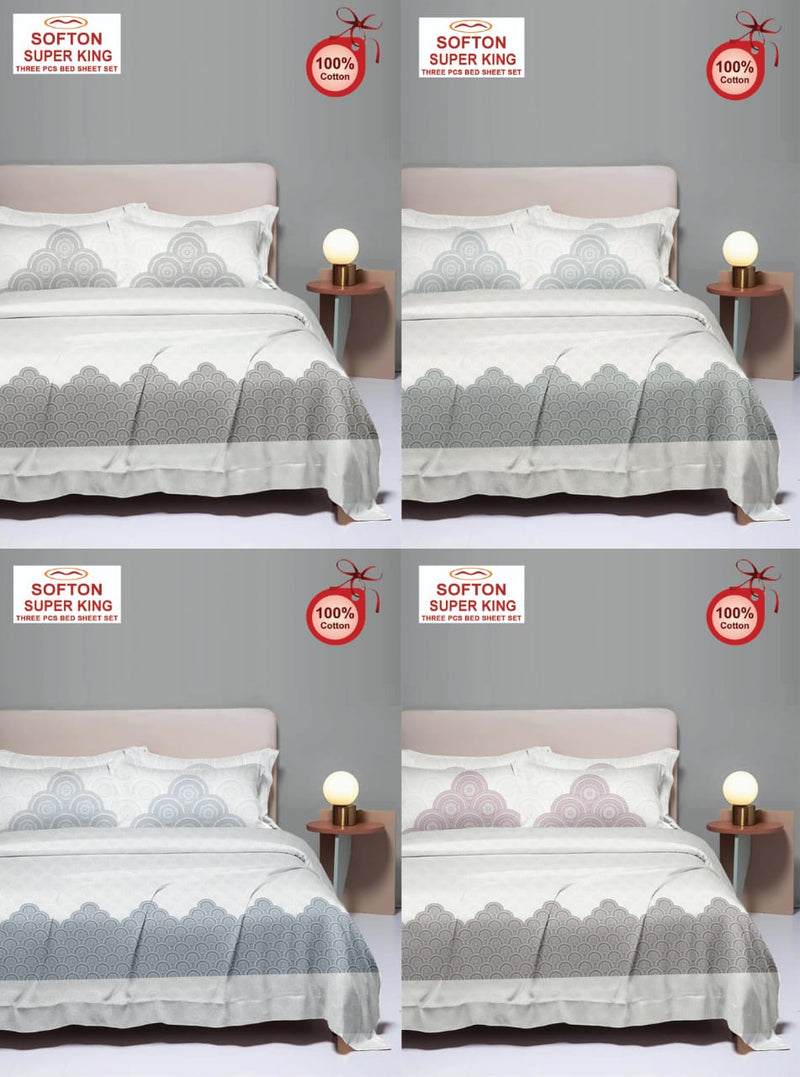 Soften Super King Size Bedsheet