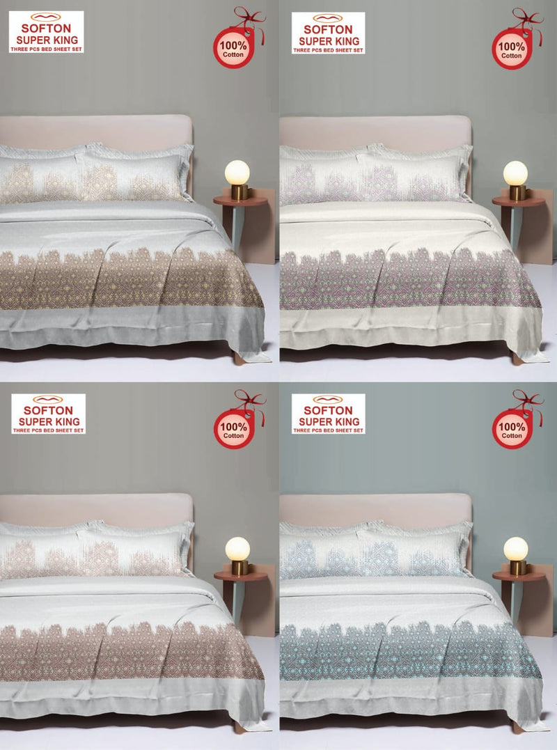 Soften Super King Size Bedsheet