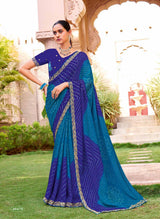 Subhash Bandhej-2 Georgette Saree Collection - 16 PCS Wholesale Set