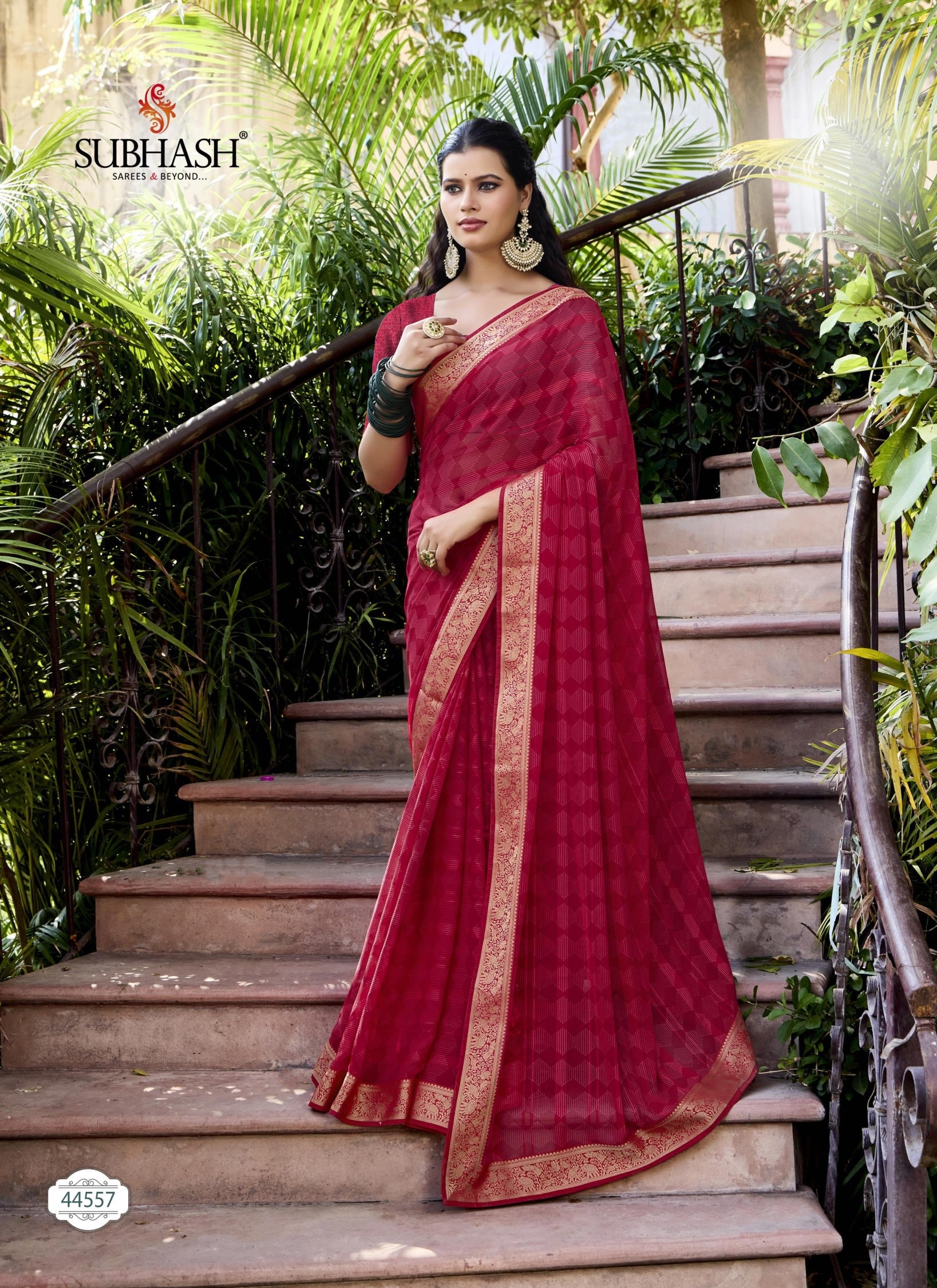 Subhash Sarees Riviera Vol-24 Chiffon Exclusive Print | M.R. Saree Emporium