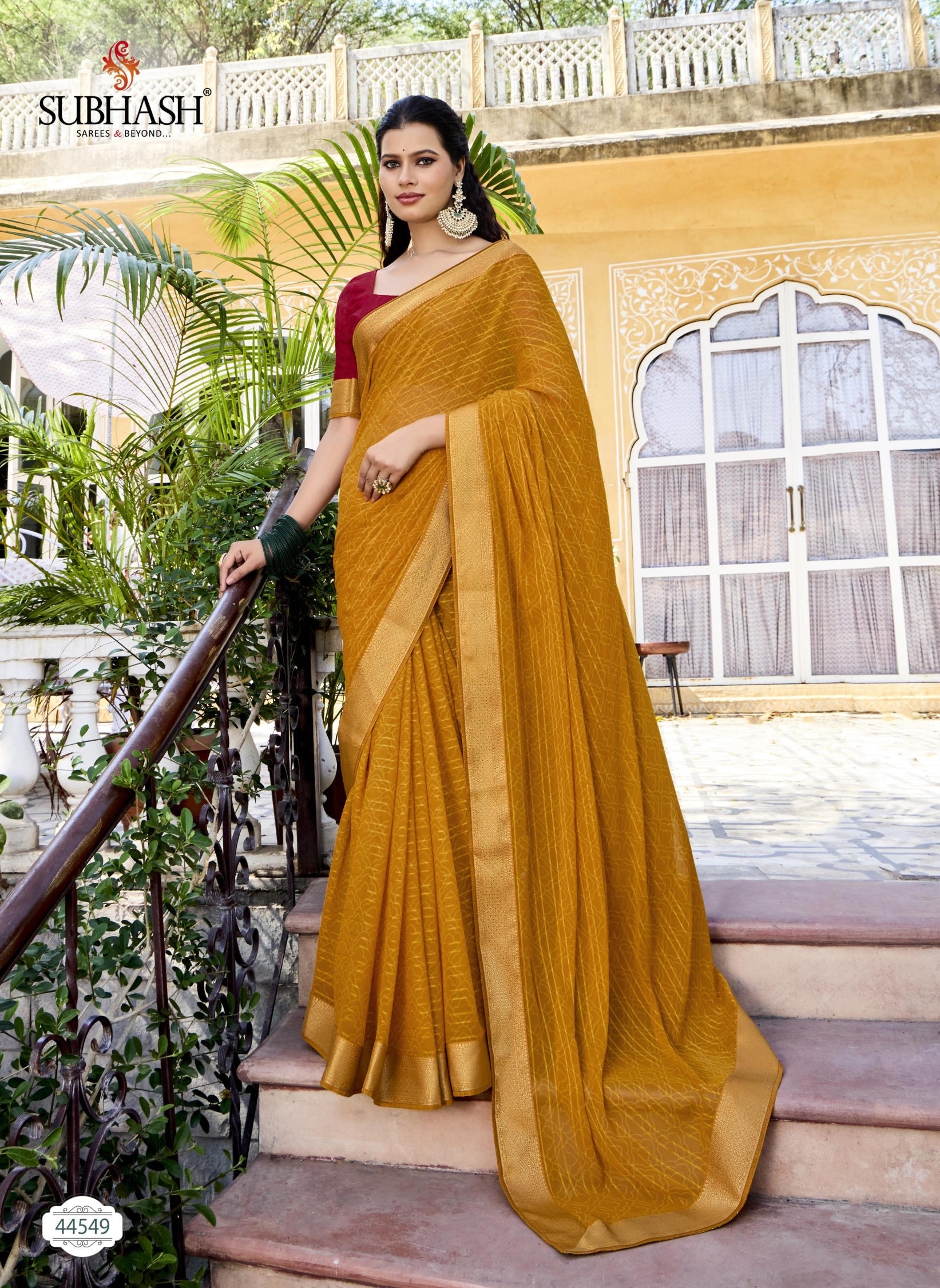 Subhash Sarees Riviera Vol-24 Chiffon Exclusive Print | M.R. Saree Emporium