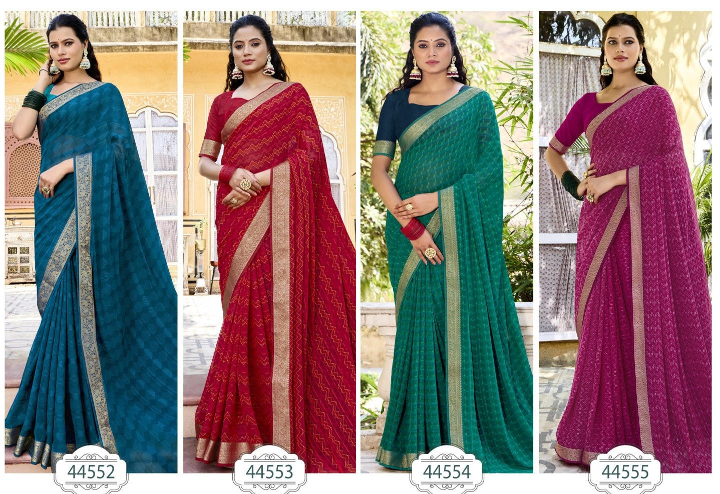 Subhash Sarees Riviera Vol-24 Chiffon Exclusive Print | M.R. Saree Emporium