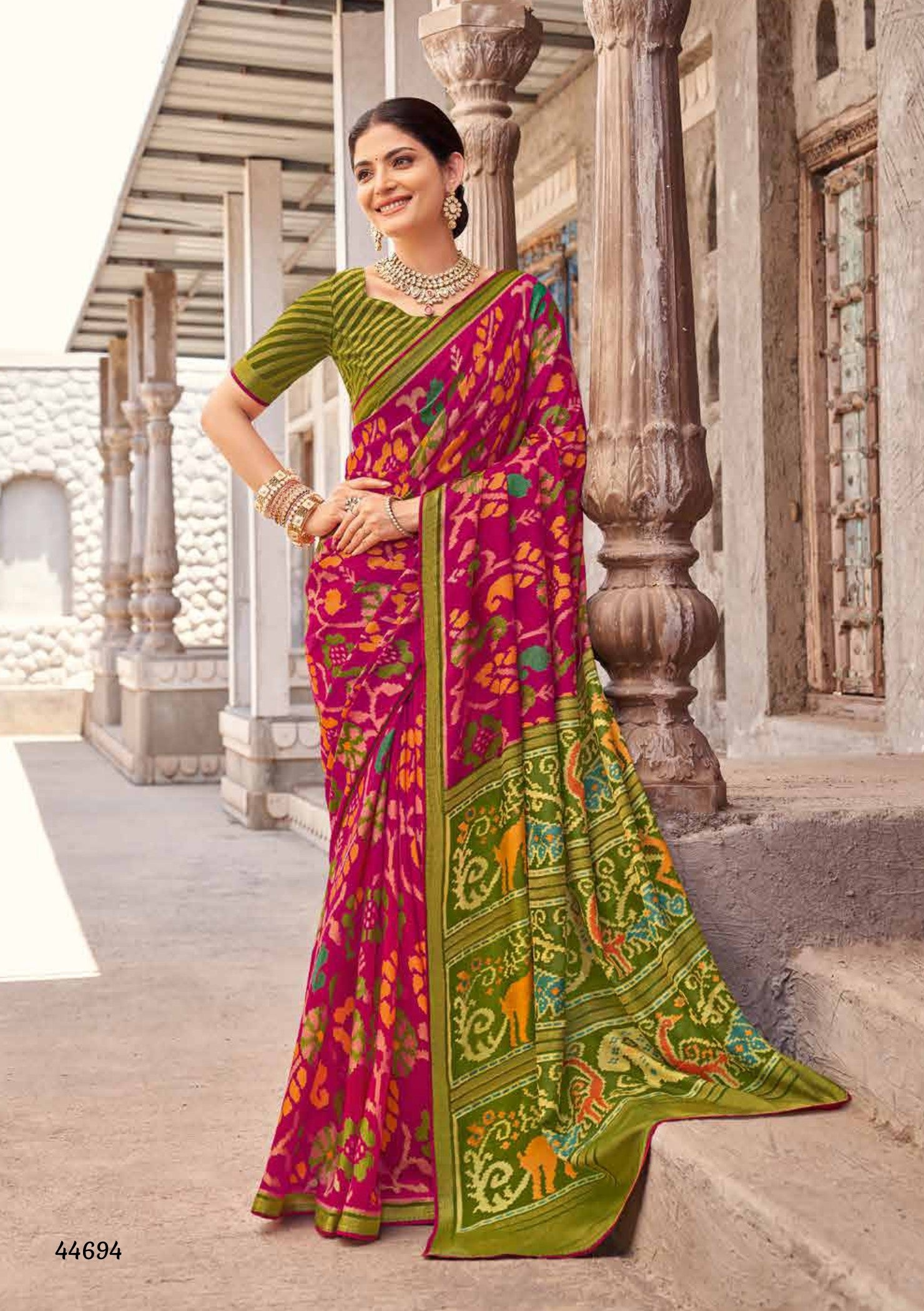 Subhash Dulaari Vol-02 Saree Elegant Everyday Designs 15 Pcs Wholesale Set – M.R. Saree Emporium