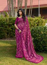 Subhash HomeMaker Vol-18 Fancy Floral Print Saree – 15 Pcs Set Premium Daily to Festive Wear M.R. Saree Emporium