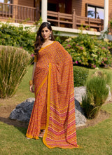 Subhash HomeMaker Vol-18 Fancy Floral Print Saree – 15 Pcs Set Premium Daily to Festive Wear M.R. Saree Emporium