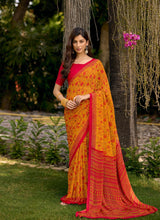 Subhash HomeMaker Vol-18 Fancy Floral Print Saree – 15 Pcs Set Premium Daily to Festive Wear M.R. Saree Emporium