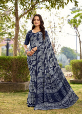 Subhash Homemaker-19 Soft Georgette Printed Saree Collection-16 Pcs Set by M.R. Saree Emporium