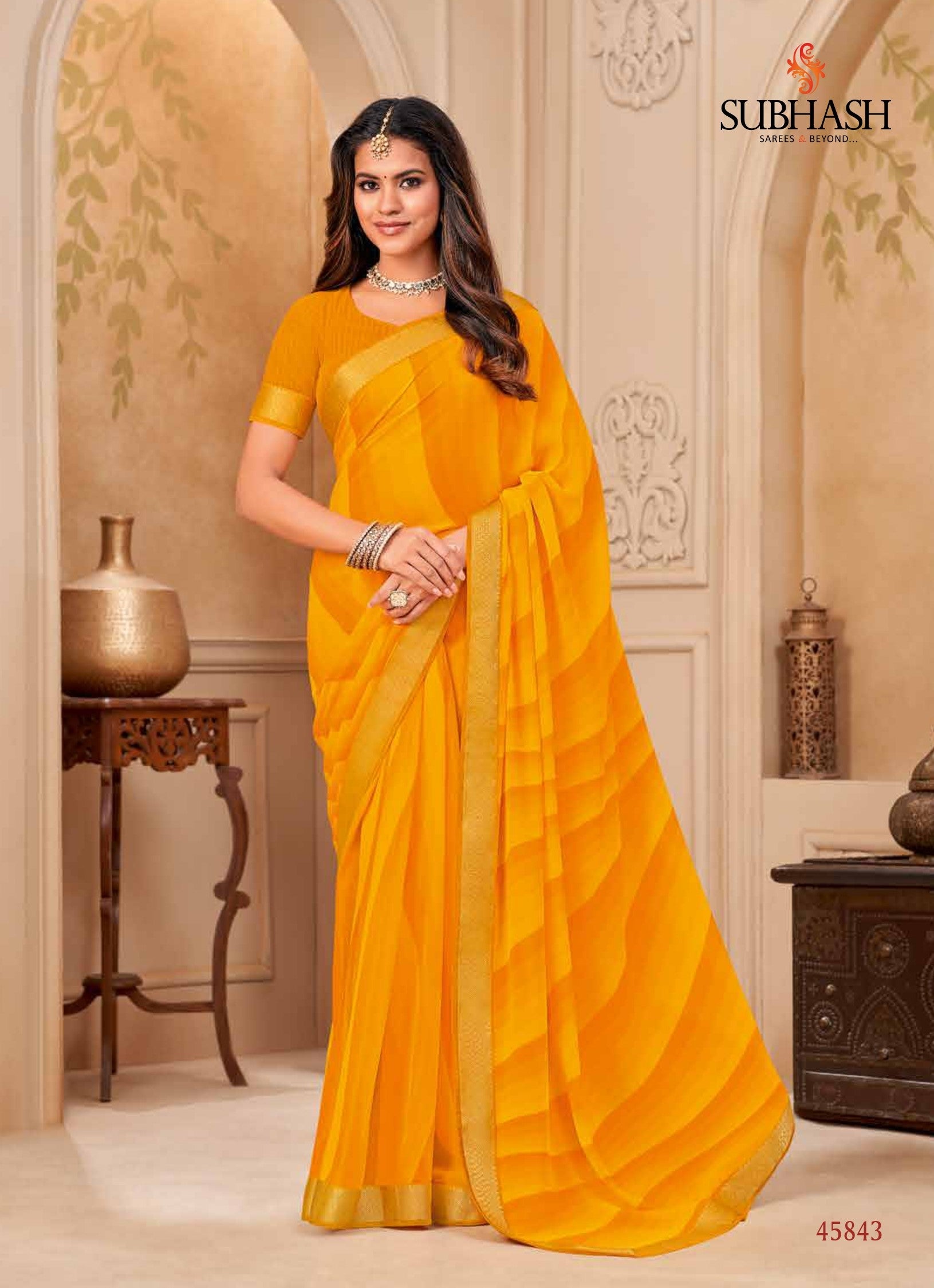 Subhash Riviera Vol-26 Fancy Saree Premium Stylish Design Party & Casual Wear 13 Pcs Wholesale Set– M.R. Saree Emporium