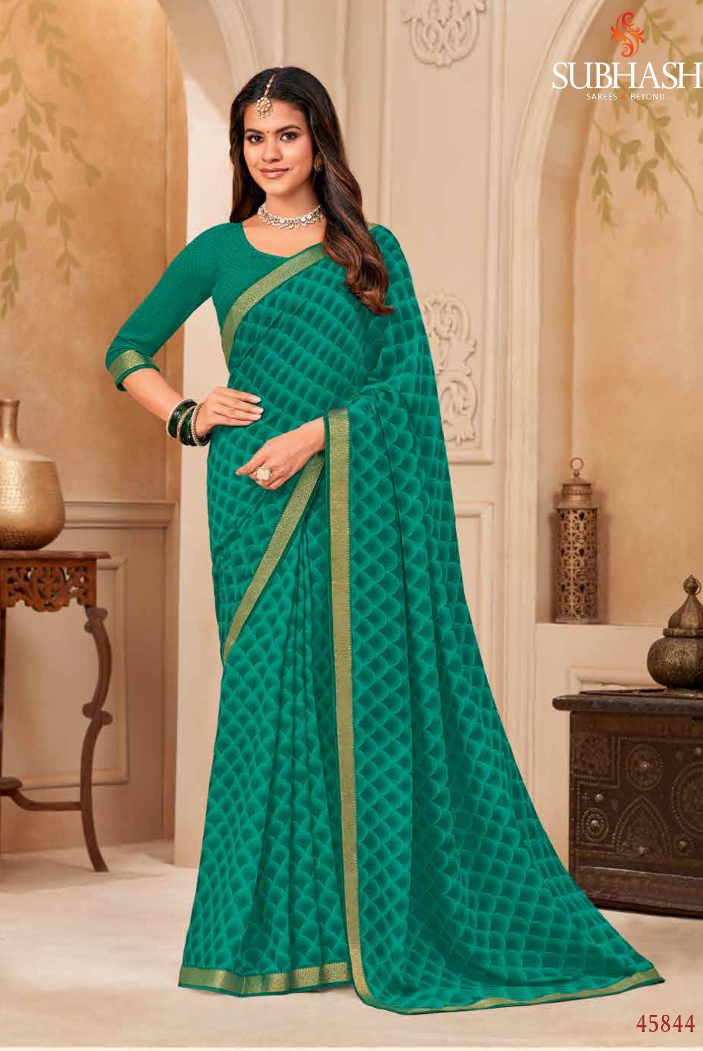 Subhash Riviera Vol-26 Fancy Saree Premium Stylish Design Party & Casual Wear 13 Pcs Wholesale Set– M.R. Saree Emporium