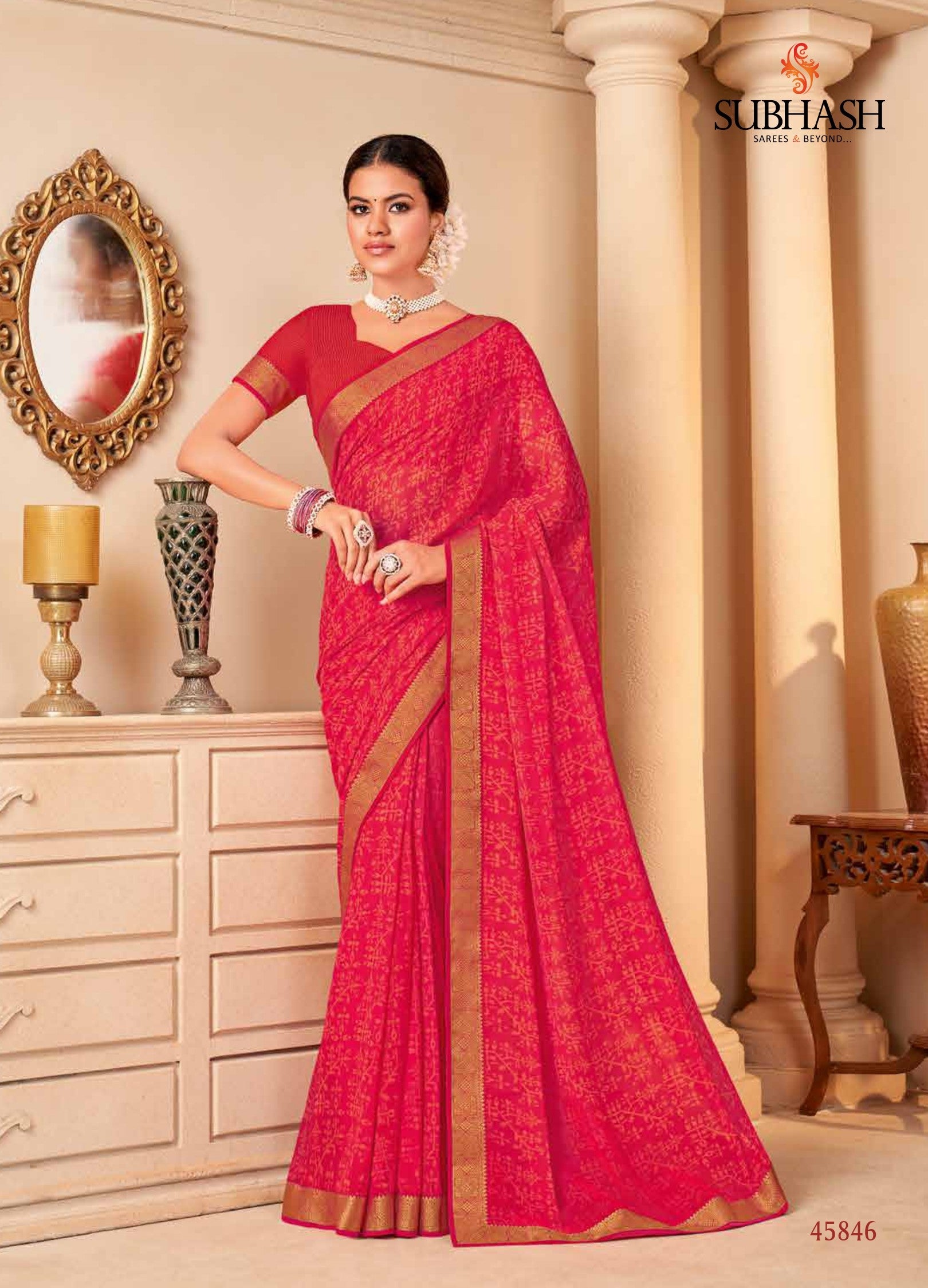 Subhash Riviera Vol-26 Fancy Saree Premium Stylish Design Party & Casual Wear 13 Pcs Wholesale Set– M.R. Saree Emporium