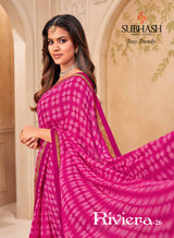 Subhash Riviera Vol-26 Fancy Saree Premium Stylish Design Party & Casual Wear 13 Pcs Wholesale Set– M.R. Saree Emporium