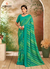 Subhash Swarnika Vol-02 Fancy Print Saree Premium Designer Prints  14 Pcs Wholesale Set – M.R. Saree Emporium