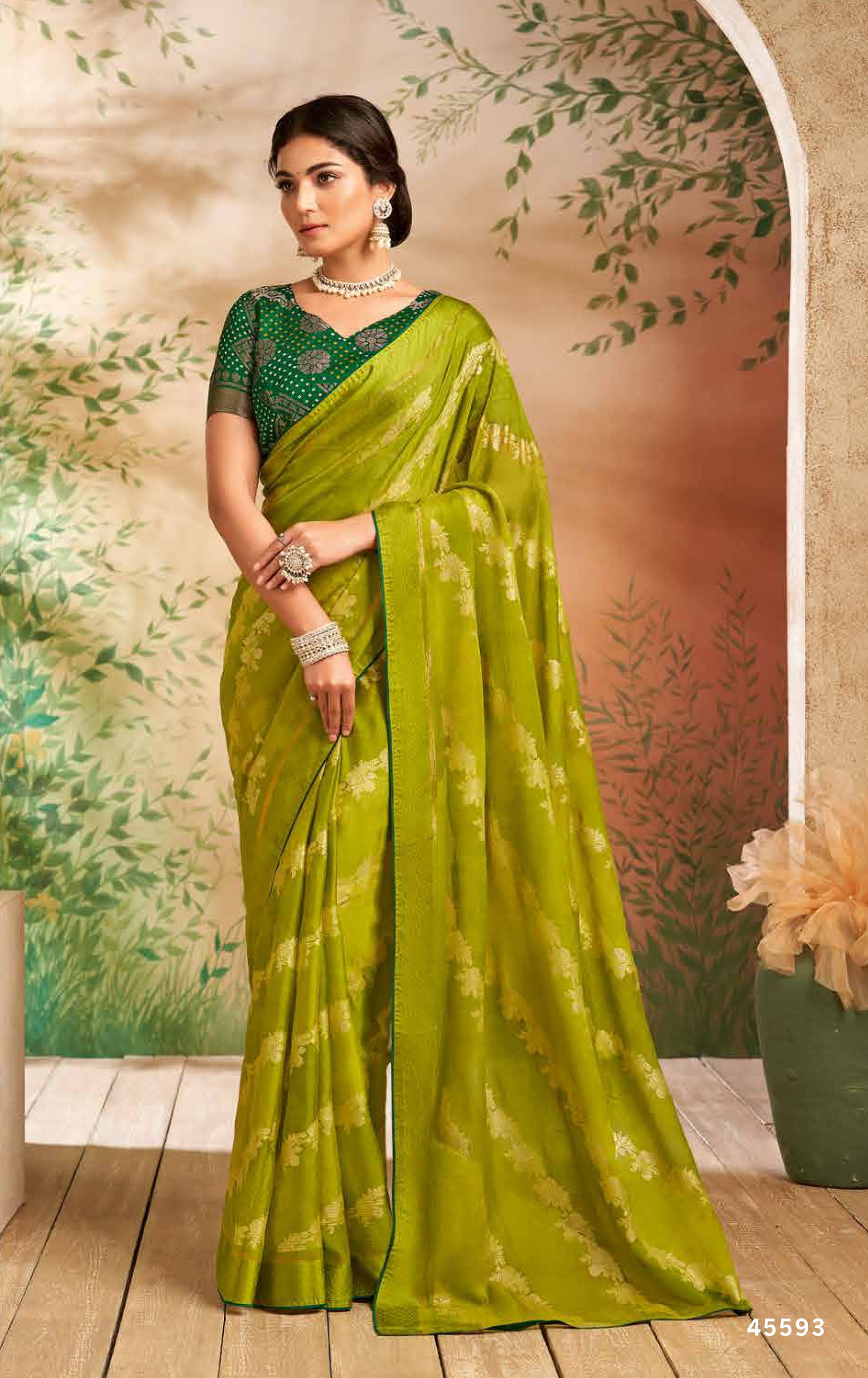 Subhash Swarnika Vol-02 Fancy Print Saree Premium Designer Prints  14 Pcs Wholesale Set – M.R. Saree Emporium