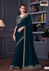 TFH Silver Screen Edition Hits SS-30002 Hit Design Party Wear Saree - 7 Pcs Set
