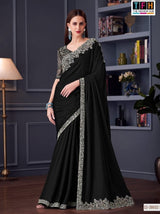 TFH Silver Screen Edition Hits SS-30002 Hit Design Party Wear Saree - 7 Pcs Set