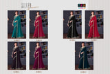 TFH Silver Screen Edition Hits SS-30002 Hit Design Party Wear Saree - 7 Pcs Set