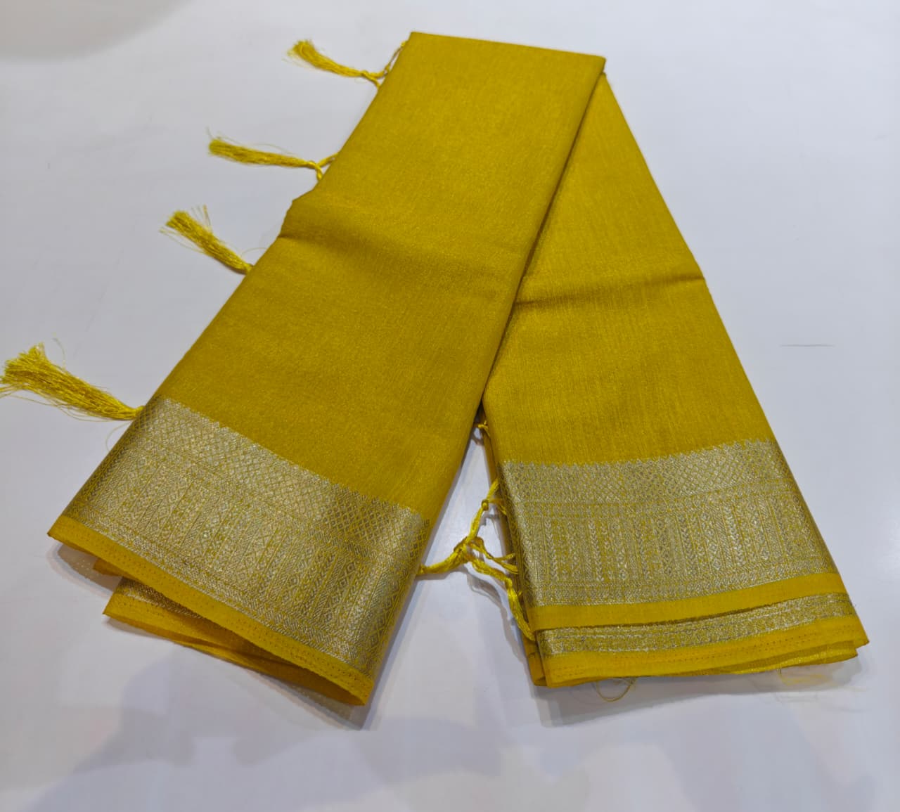 Tissue Silk Saree - Elegant Designer Festive Wear 5 Pcs Set